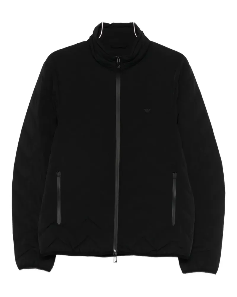 Emporio Armani Gesteppte Jacke - Schwarz Schwarz