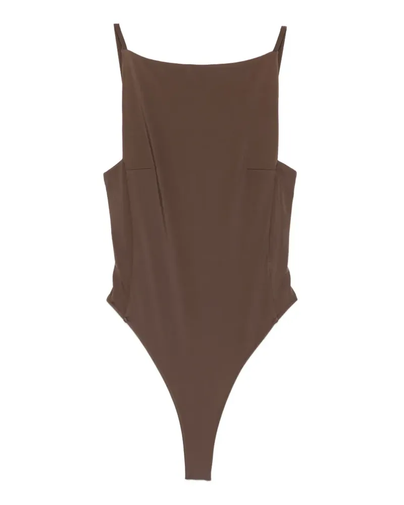 Jacquemus open-back swimsuit - Braun Braun