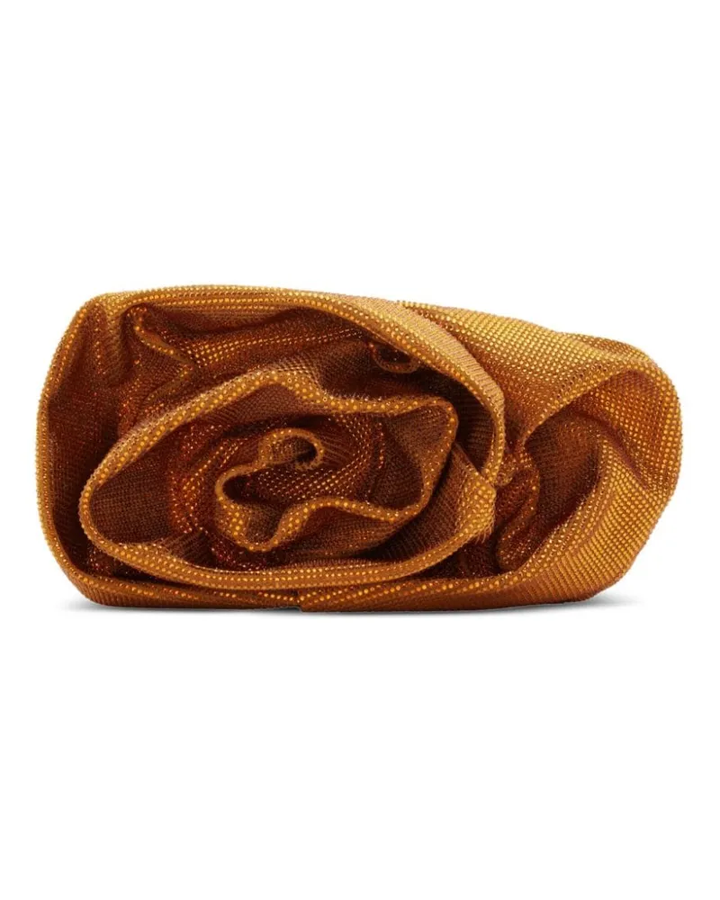 Burberry Clutch aus Leder - Orange Orange