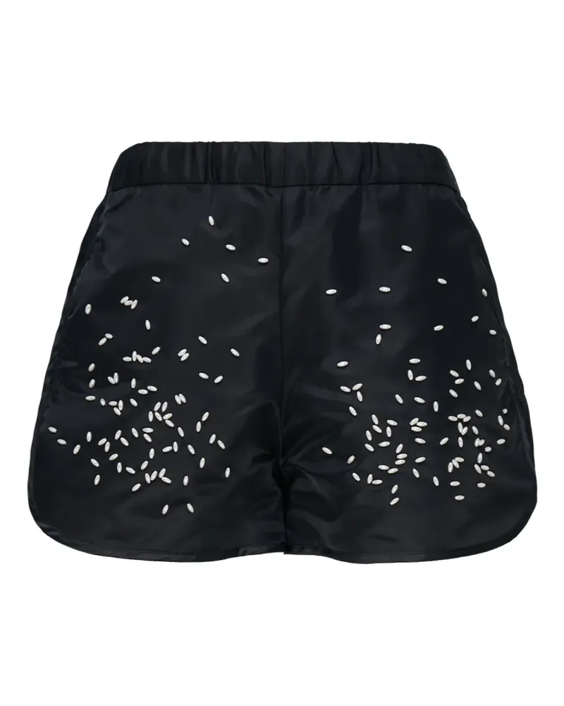 Doublet Spilled Rice shorts - Schwarz Schwarz