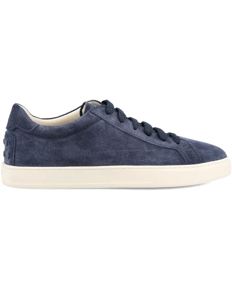 TOD'S Wildleder-Sneakers mit Nieten - Blau Blau