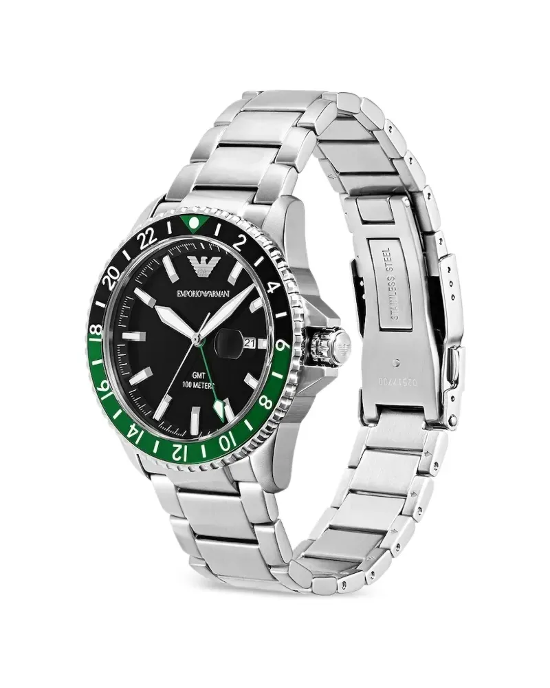 Emporio Armani World Explorer 42mm - Schwarz Schwarz