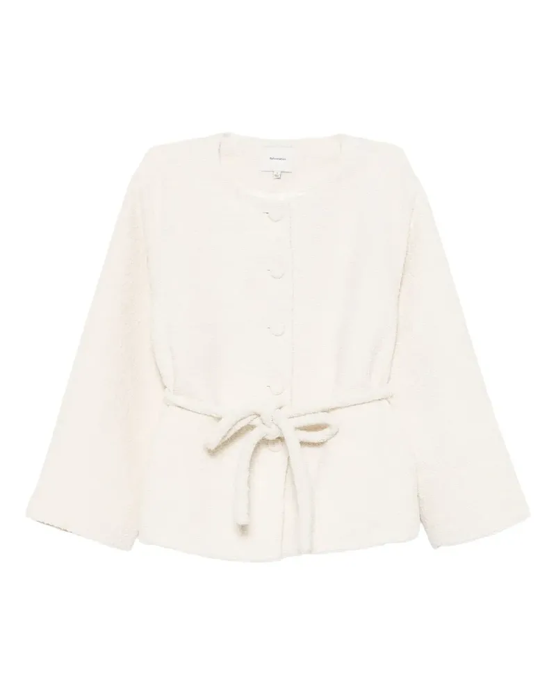 Reformation Palmer Jacke - Nude Nude