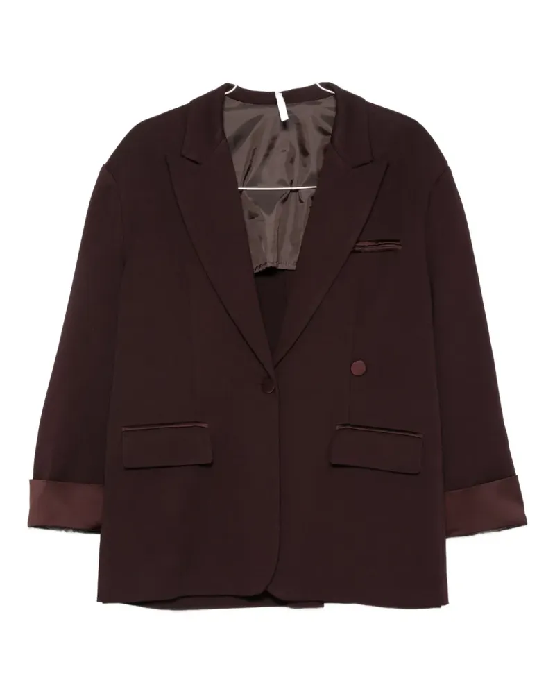 IMPERIAL single-breasted peaked-lapels blazer - Violett Violett