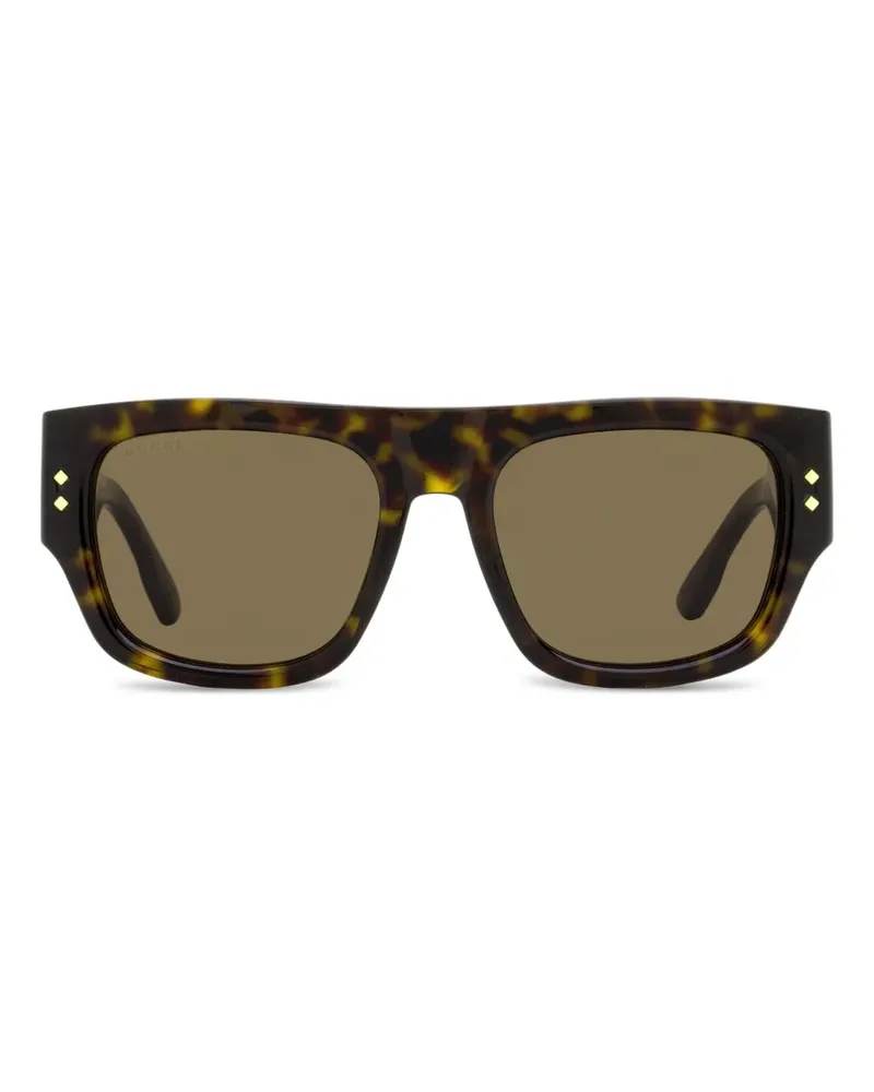 Gucci Eckige GG1262 Sonnenbrille - Braun Braun