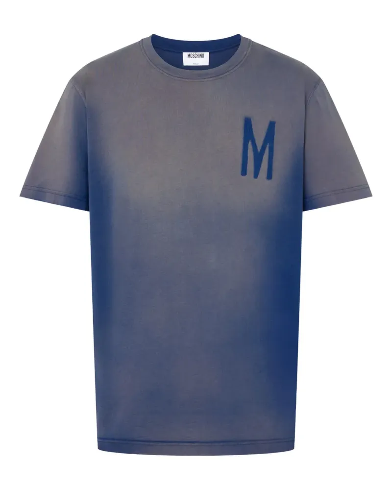 Moschino blue cotton T-shirt - Blau Blau