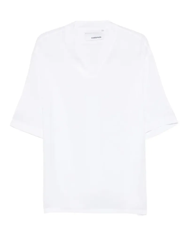 Costumein Oberteil mit V-Ausschnitt - Weiß Weiß