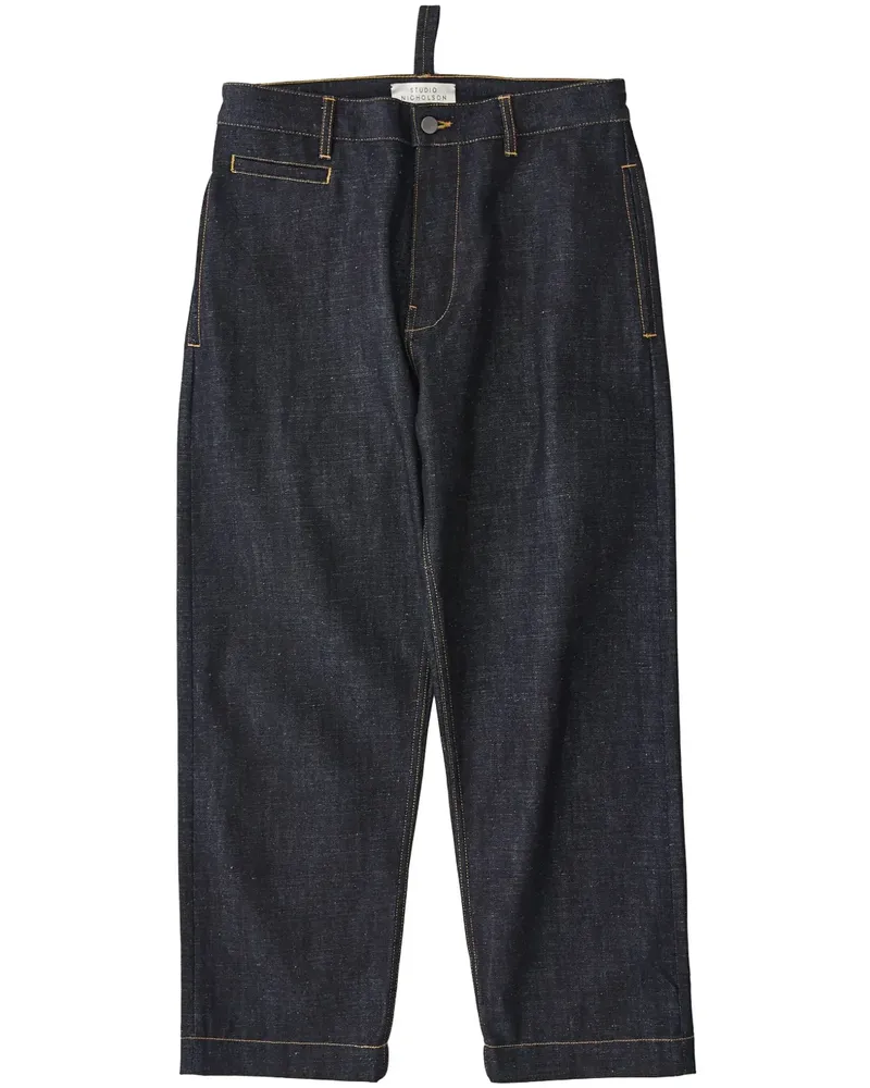 Studio Nicholson Bill Jeans - Blau Blau