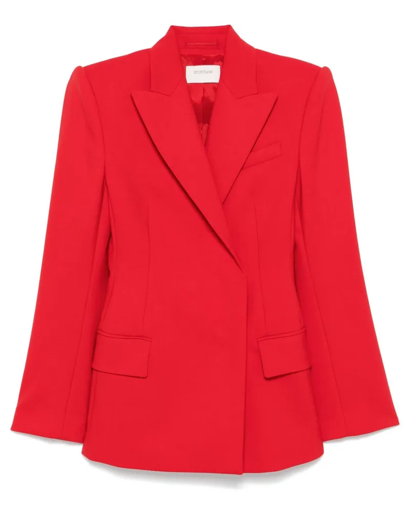 SPORTMAX Arco Blazer - Rot Rot