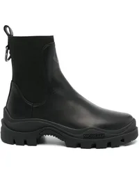 Moncler Klassische Chelsea-Boots Schwarz