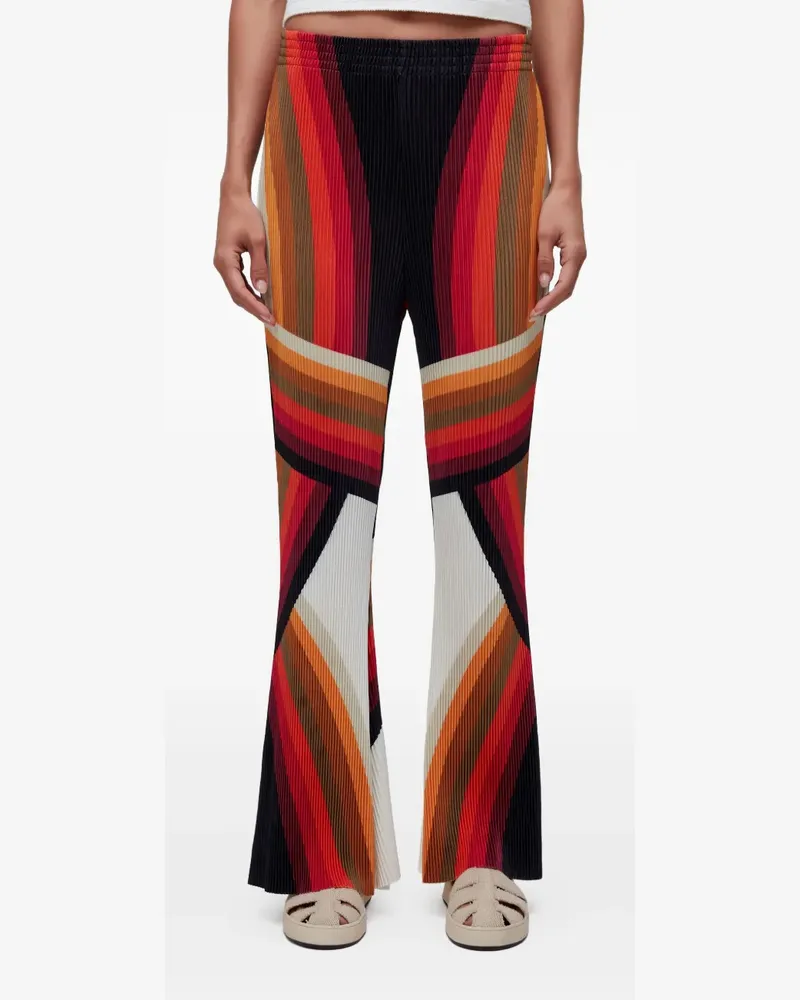 Osklen Hose mit geometrischem Muster - Schwarz Schwarz