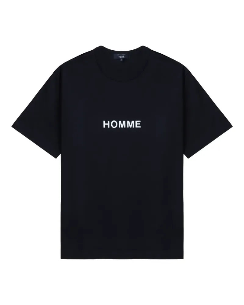 Comme des Garçons Klassisches T-Shirt - Blau Blau