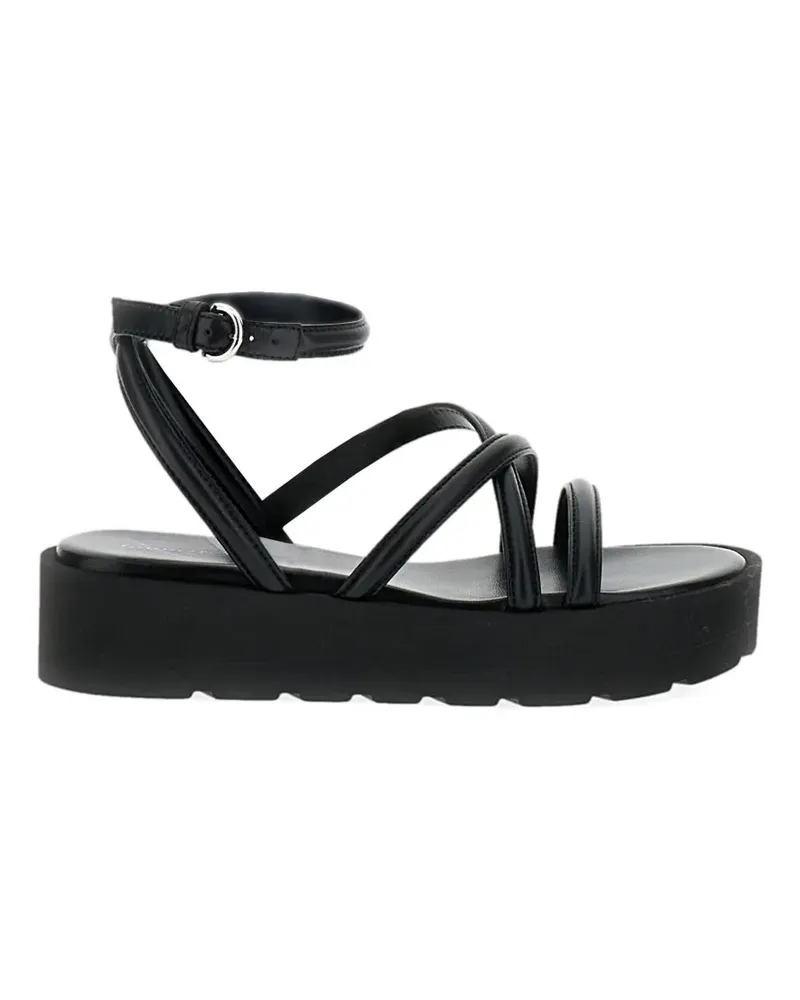Gianvito Rossi Plateau-Sandalen mit Knöchelriemen - Braun Braun