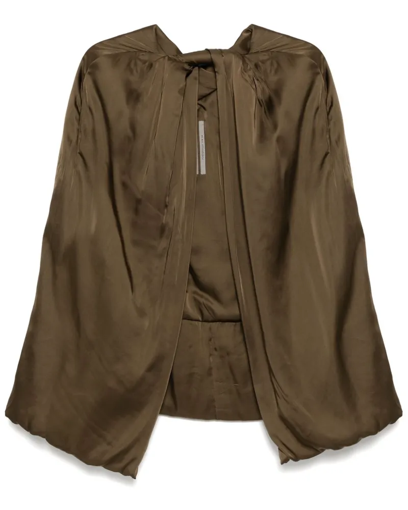 Rick Owens Masto Cape - Braun Braun