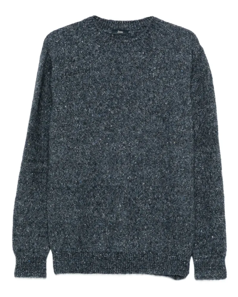 Herno crew-neck sweater - Blau Blau