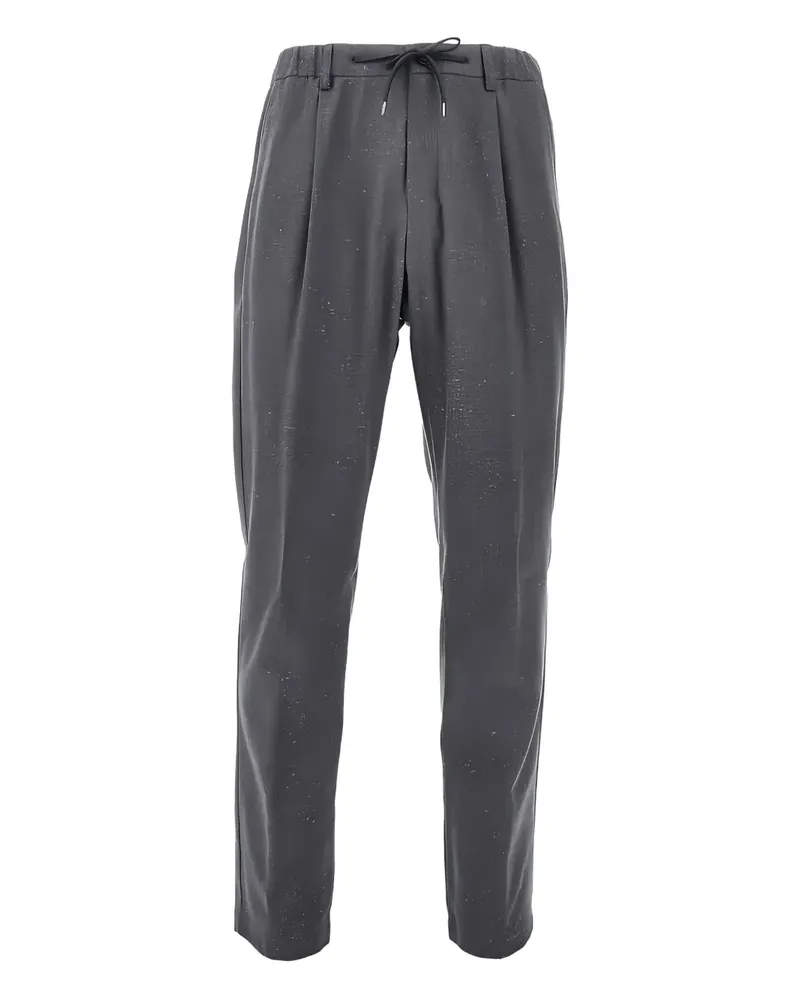 Herno Resort Hose mit Falten - Grau Grau