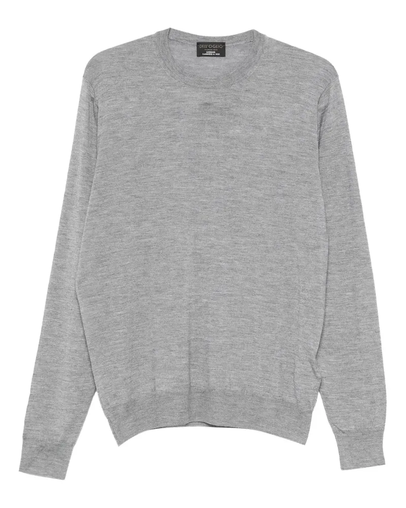 Dell'oglio Pullover mit Rundhalsausschnitt - Grau Grau