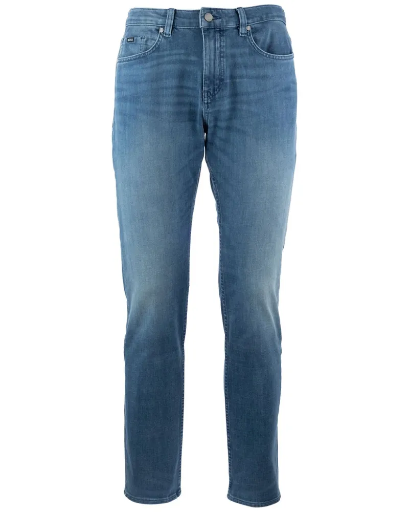 HUGO BOSS Jeans mit ausgewaschenem Effekt - Blau Blau