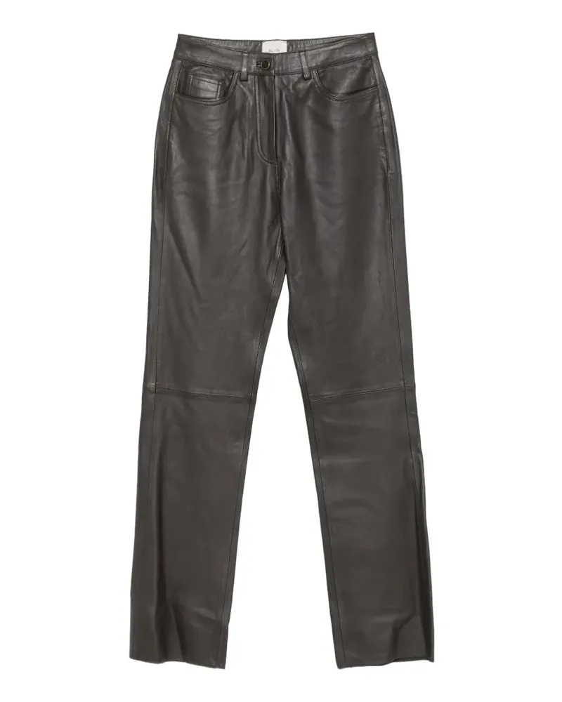 ALYSI Hose aus Leder - Braun Braun