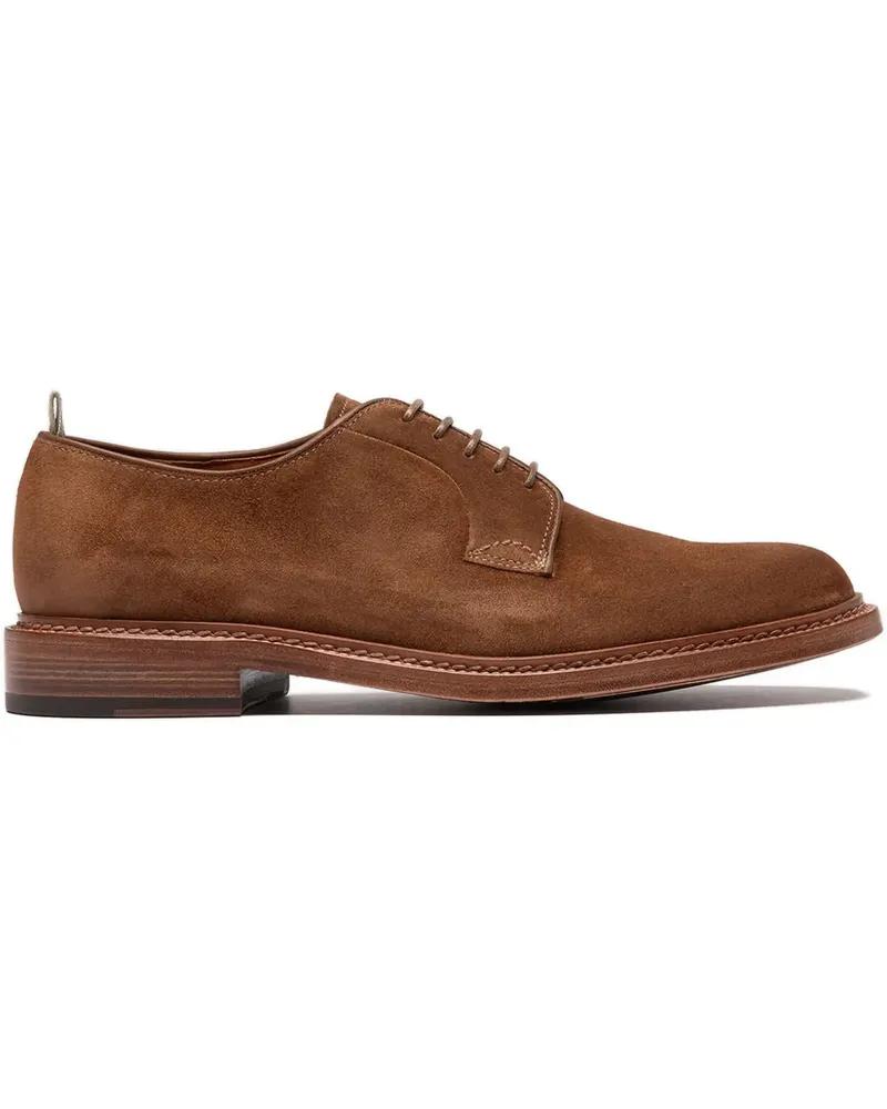 Officine Creative Italia Derby-Schuhe aus Wildleder - Braun Braun