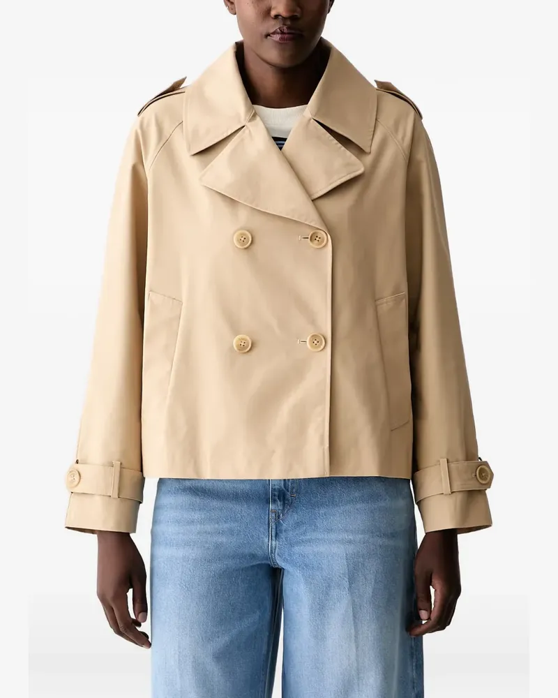 JOOP! double-breasted trench coat - Nude Nude