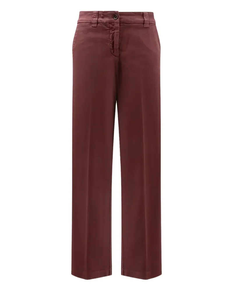 ASPESI Geknöpfte Hose - Rot Rot