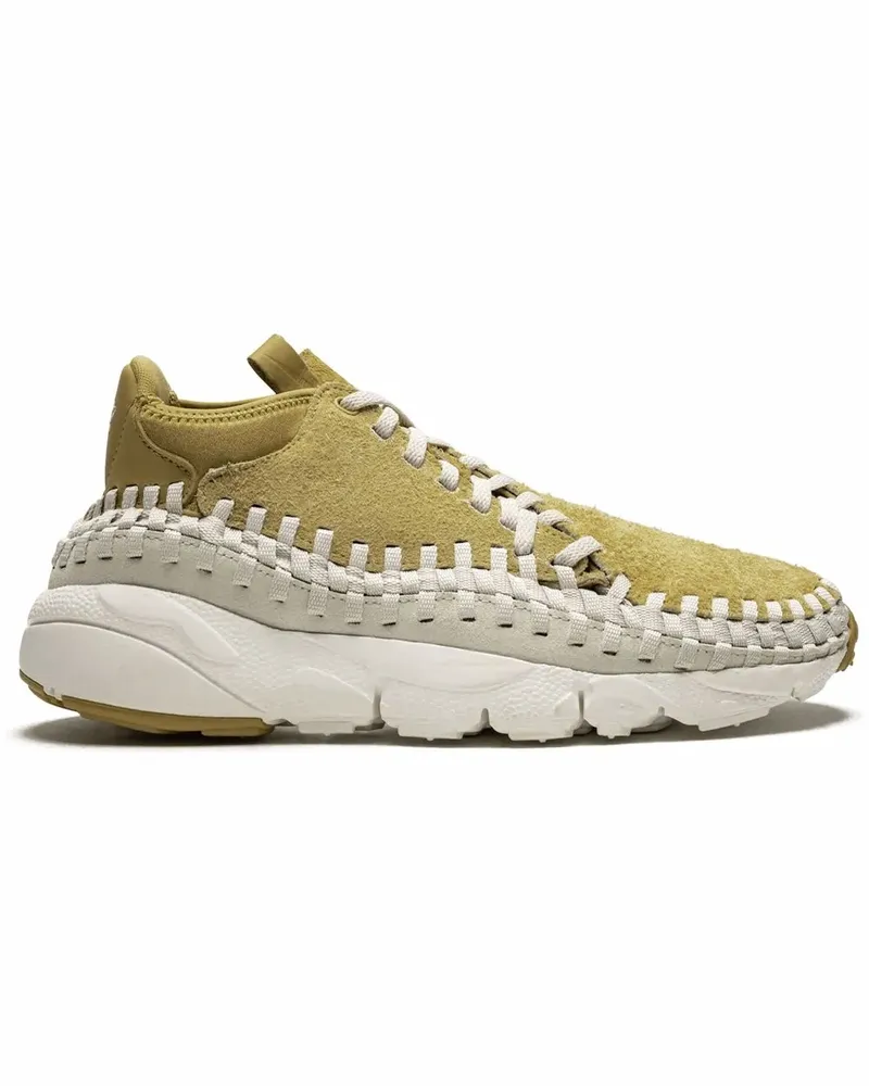 Nike Air Footscape Woven Chukka Sneakers - Gold Gold