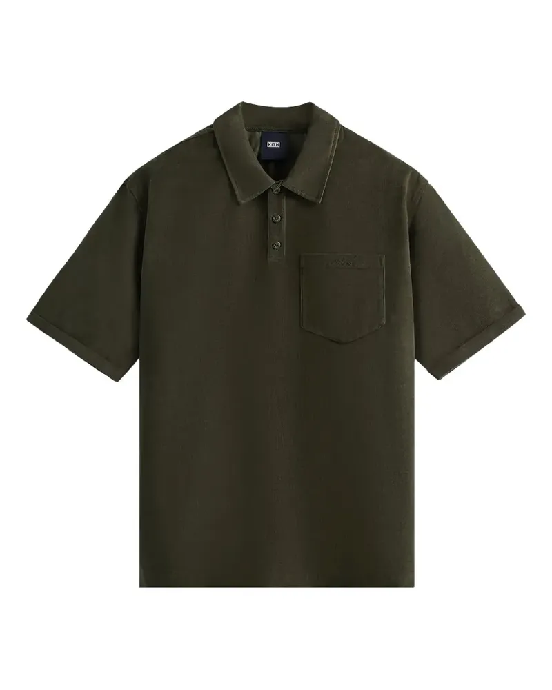 KITH Madoc corduroy polo shirt - Grün Grün