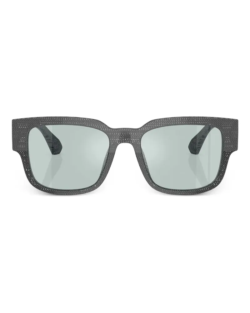 Alain Mikli New Pointillé Sonnenbrille mit eckigem Gestell - Grau Grau