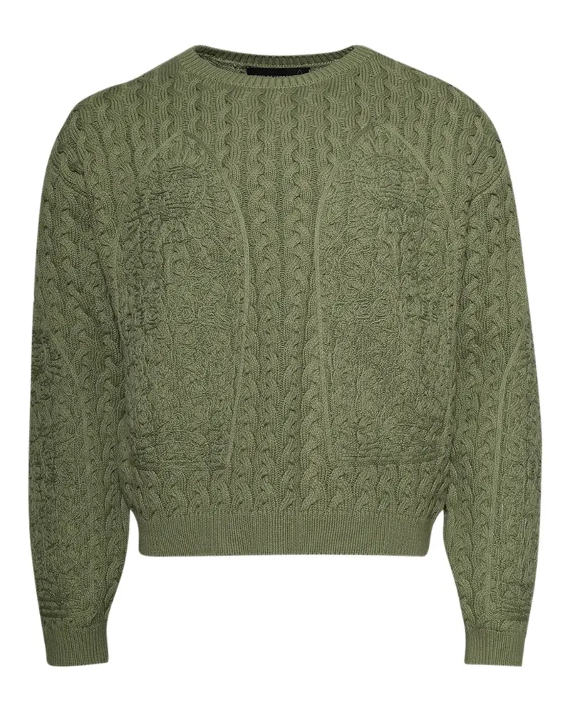 WHO DECIDES WAR Lagoon Pullover - Grün Grün