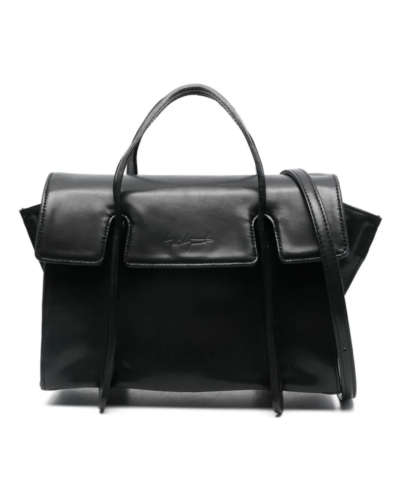 Yohji Yamamoto Aerial Tote Bag - Schwarz Schwarz