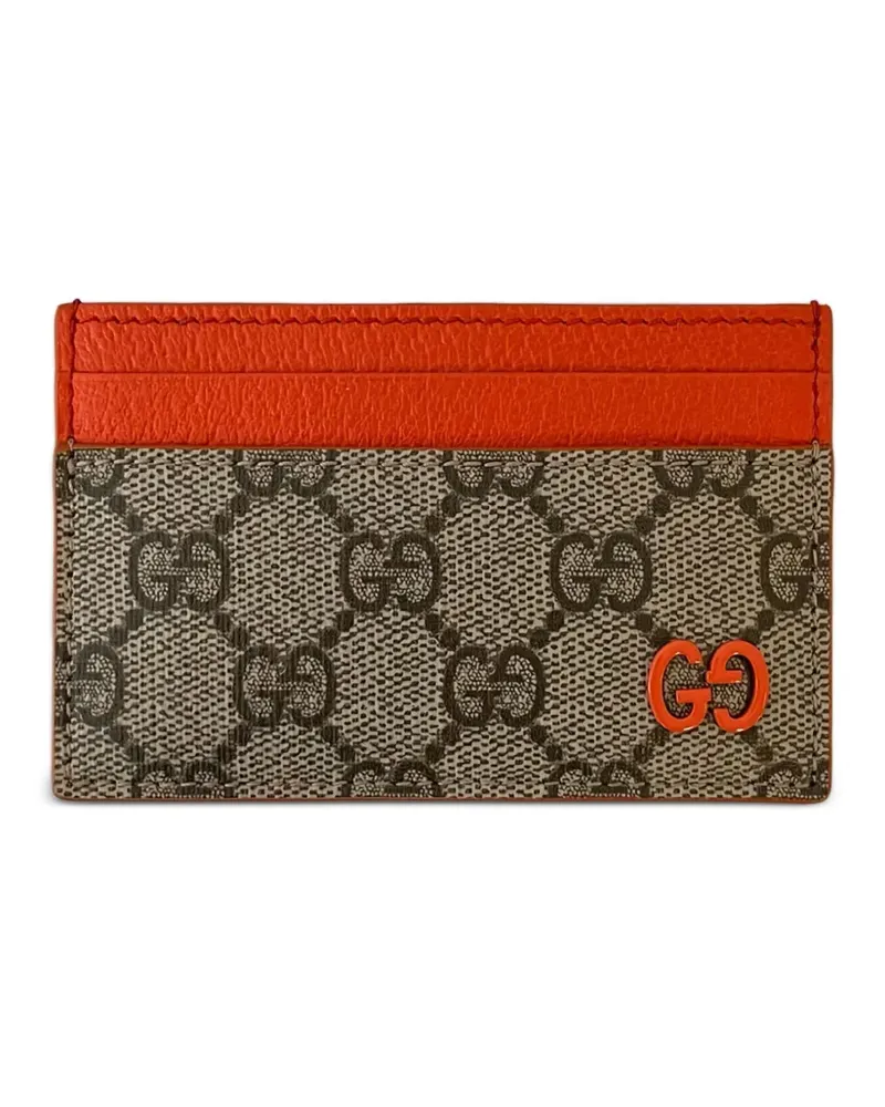 Gucci Kartenetui mit GG Monogramm - Braun Braun