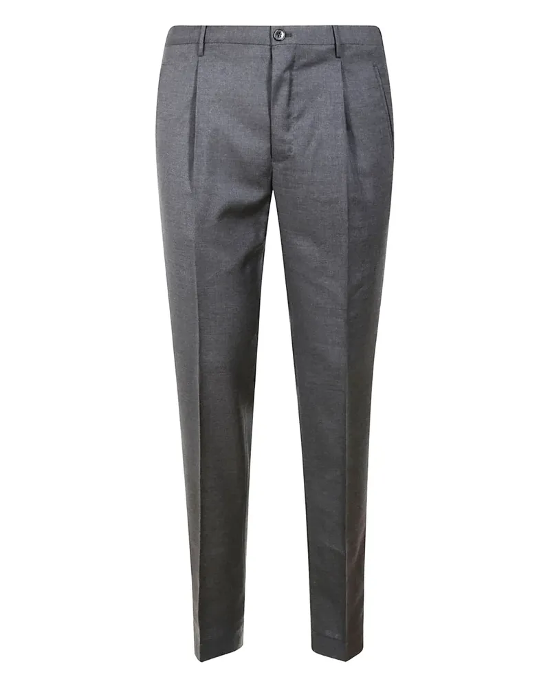 Incotex Plissierte Hose - Grau Grau