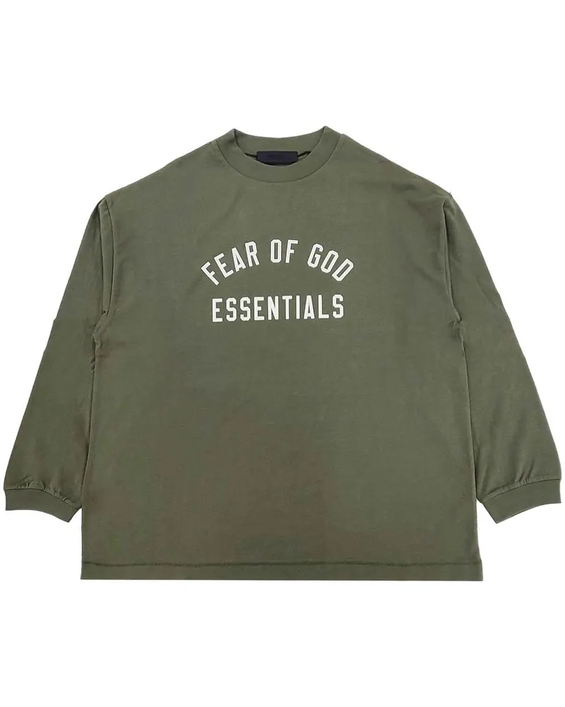 Fear of God T-Shirt mit Logo - Grün Grün