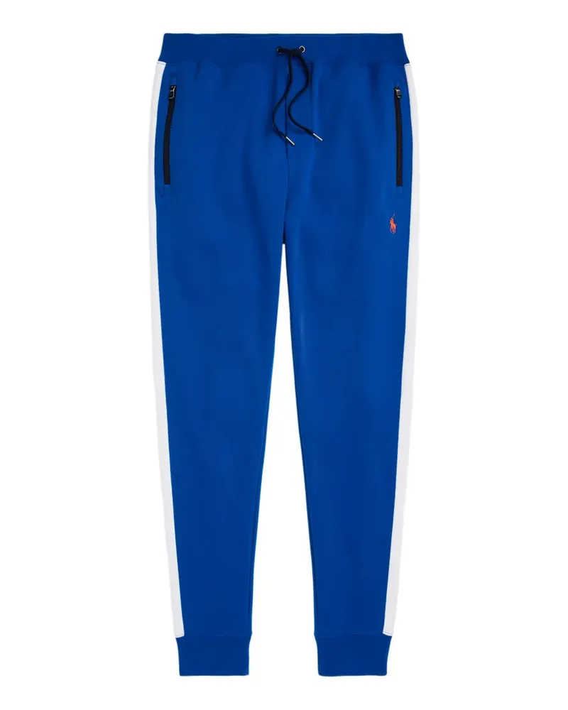 Ralph Lauren side-stripe track pants - Blau Blau