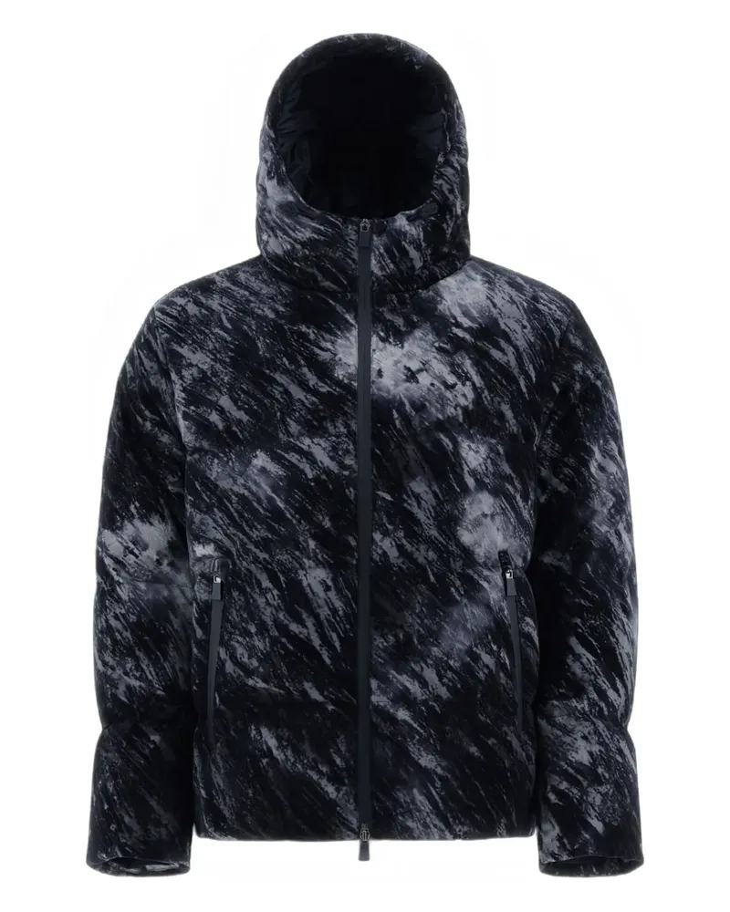 Herno Kapuzenjacke mit Muster - Grau Grau