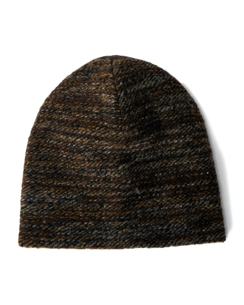 Engineered Garments Melierte Strick-Beanie - Braun Braun