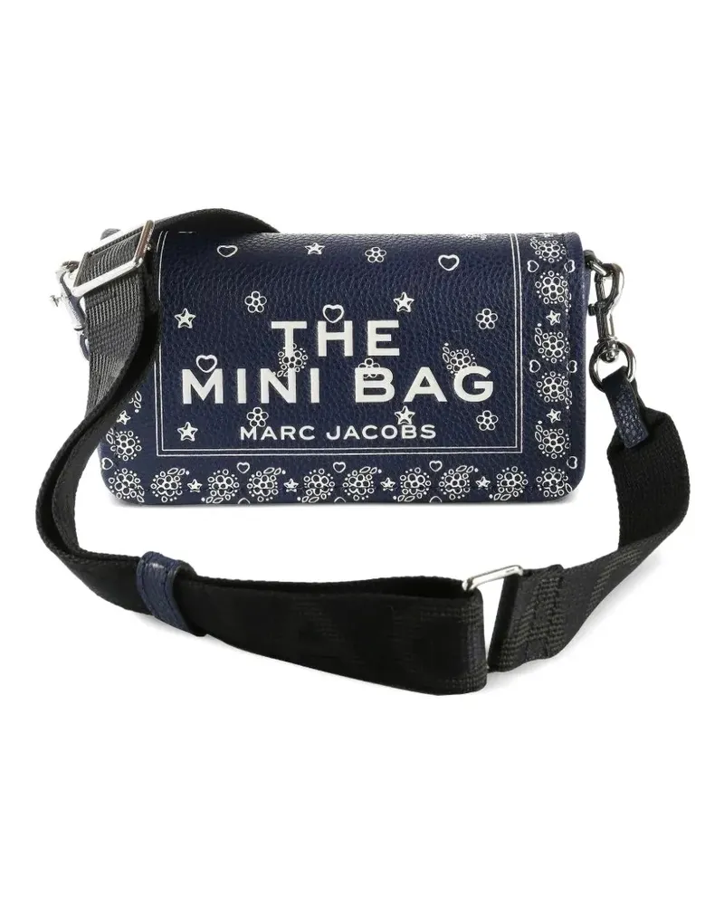 Marc Jacobs mini bandana-print crossbody bag - Blau Blau