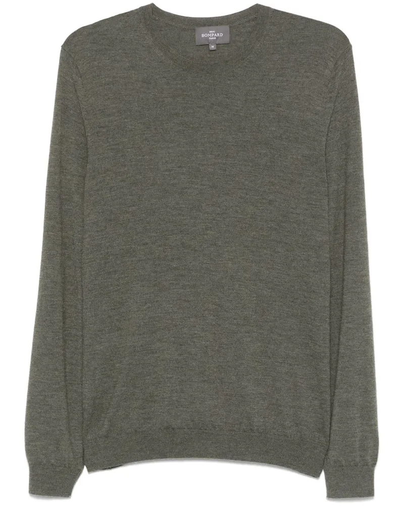 Eric Bompard Fein gestrickter Pullover - Grün Grün