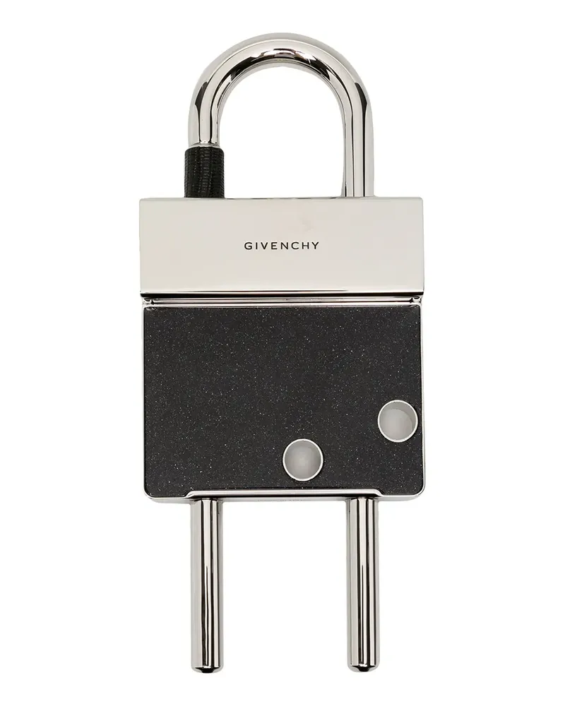 Givenchy two-tone brass padlock - Silber Silber