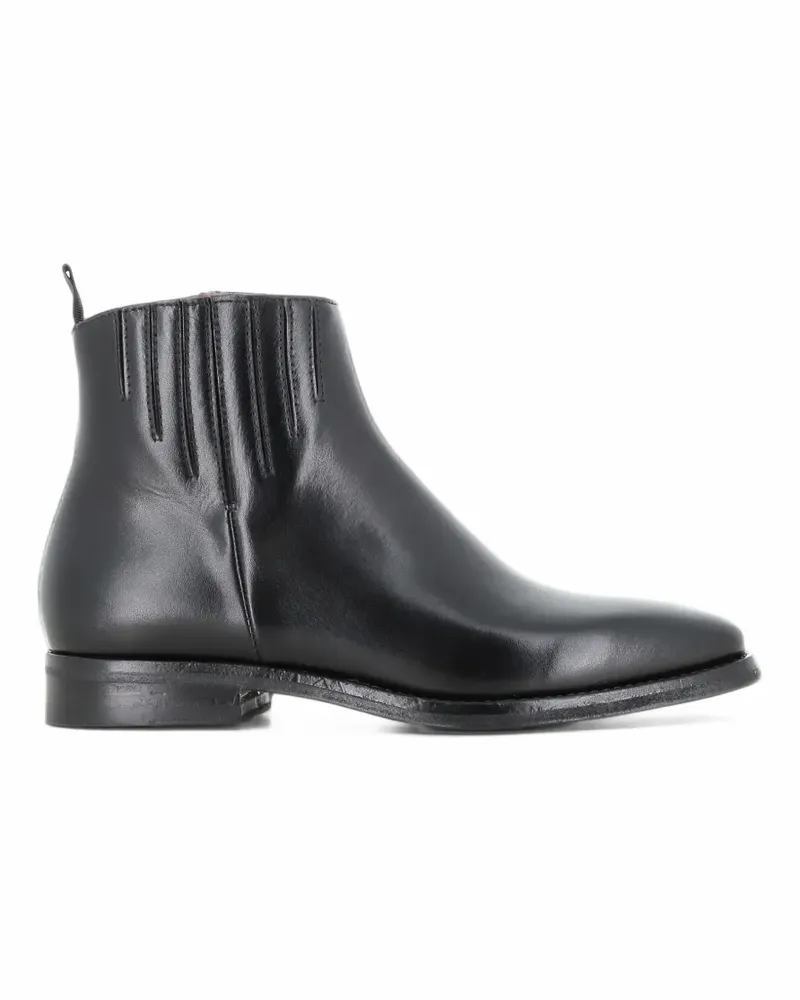 Alberto Fasciani Megan side-zip leather ankle boots - Schwarz Schwarz