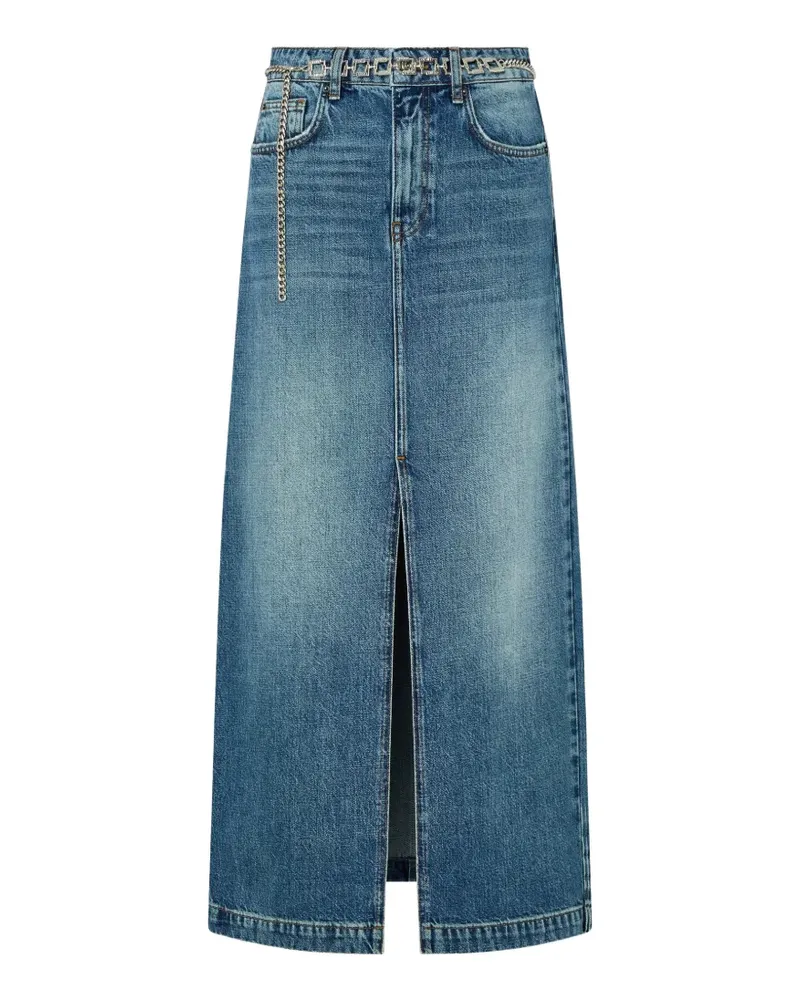 Liu Jo long denim skirt - Blau Blau