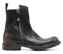 Stiefel im Used-Look - Schwarz