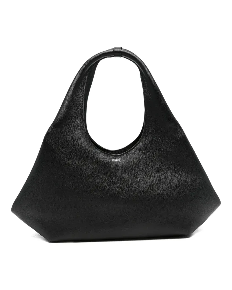COPERNI folded leather tote bag - Schwarz Schwarz