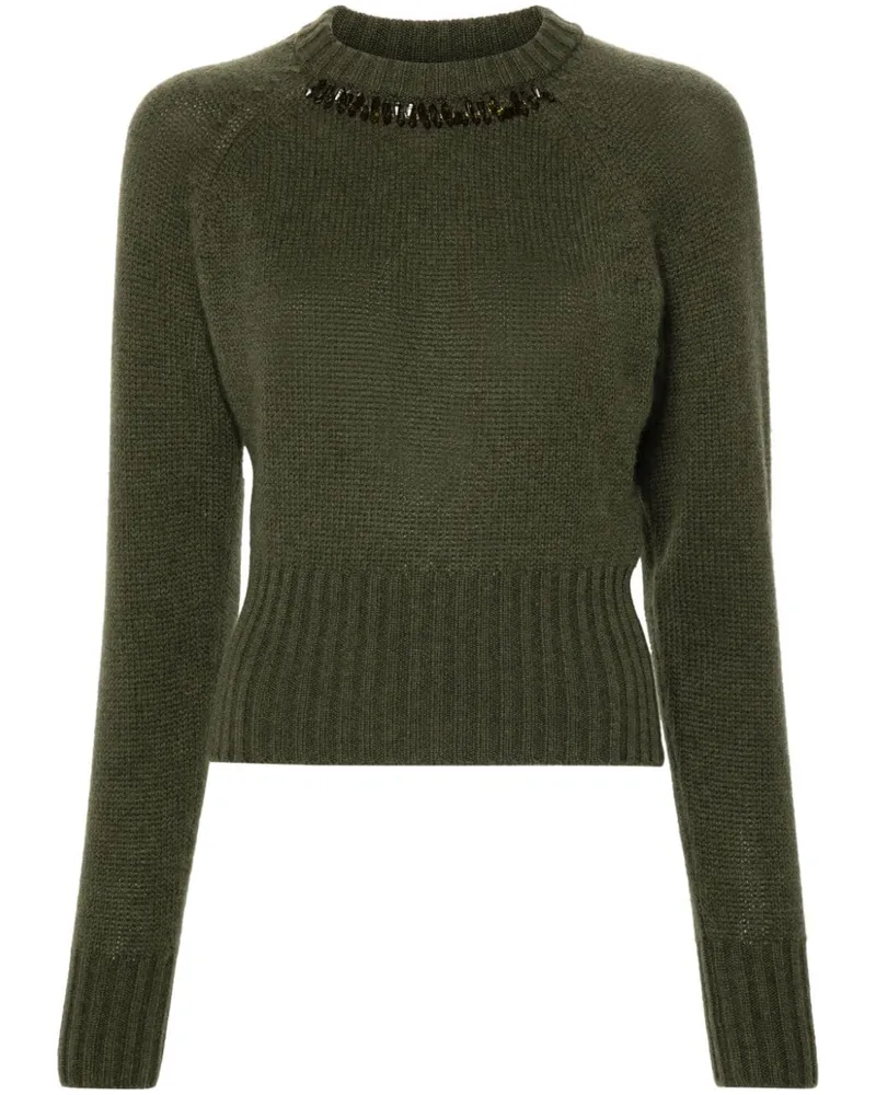 Fabiana Filippi Klassischer Kaschmirpullover - Grün Grün