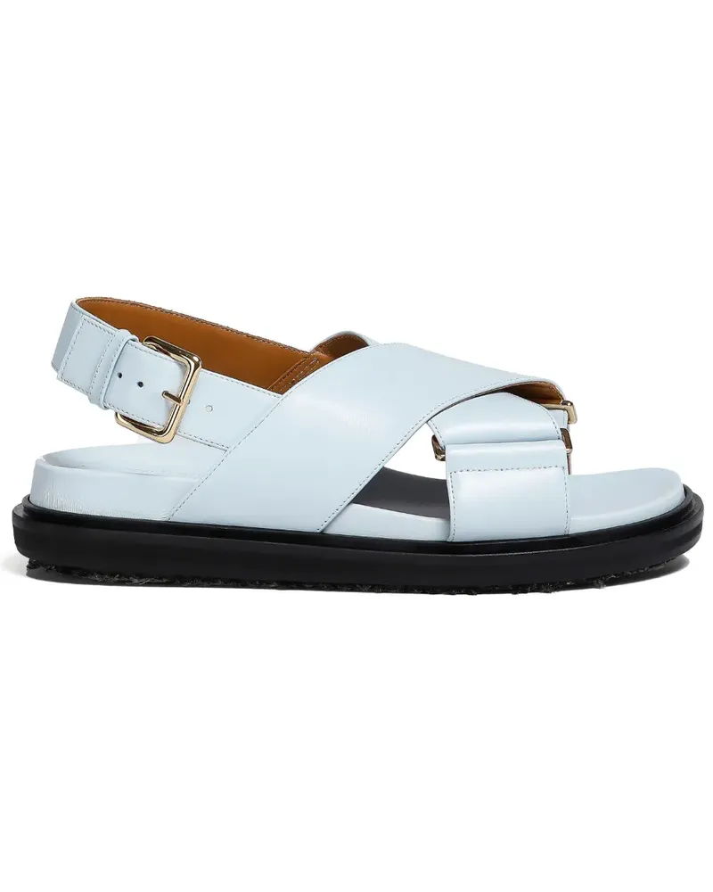 Marni Fußbett Slingback-Sandalen - Blau Blau