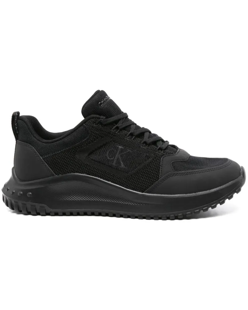 Calvin Klein Sneakers mit dicker Sohle - Schwarz Schwarz