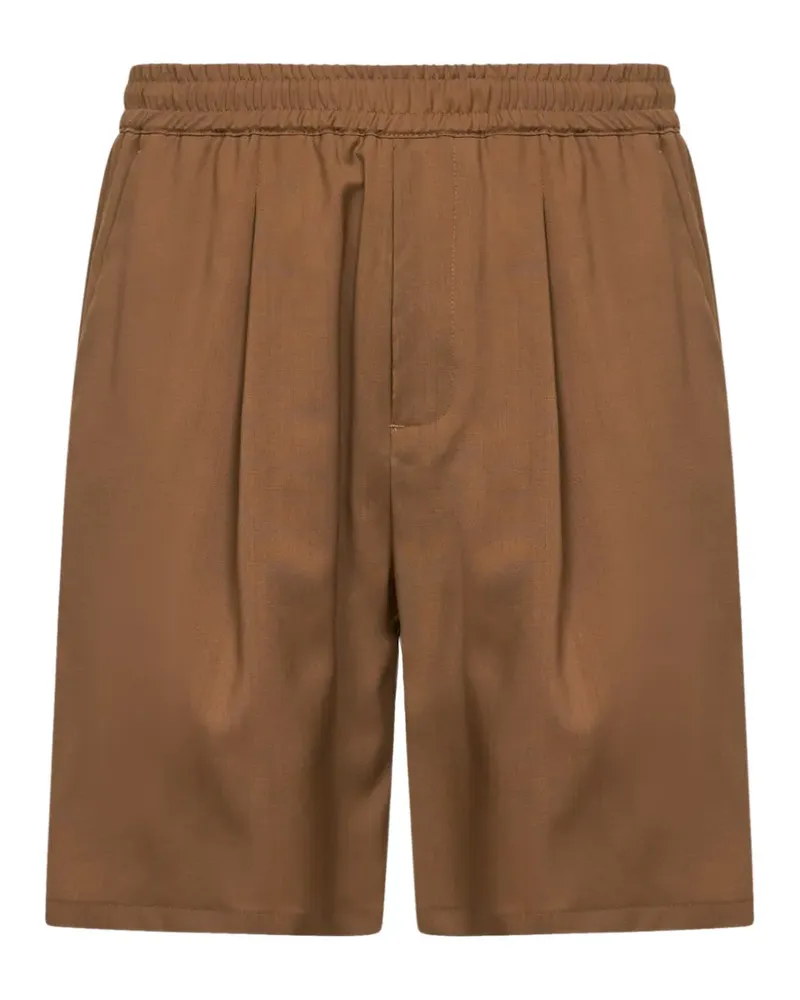 D4.0 pleated shorts - Braun Braun