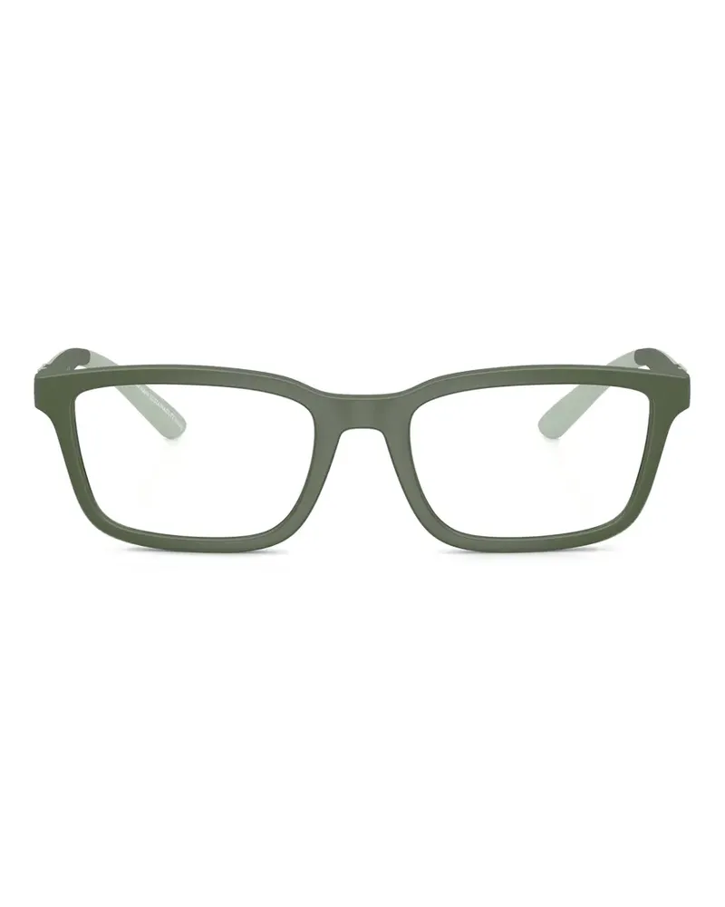 Emporio Armani Brille mit eckigem Gestell - Grün Grün