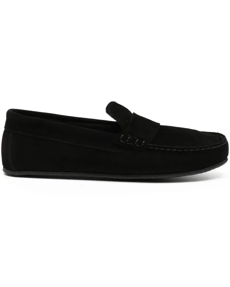 James Perse Montecito Mokassins - Schwarz Schwarz